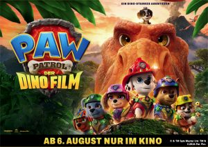 Sechs PAW Patrol Tattoos auf der Evelina Aktionspackung